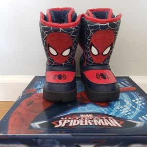 Boys Spider-Man Snow Boots - 9 Toddler